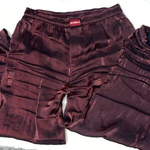 Avirex Burgundy Summer Sleep Lounge Pants Size Large